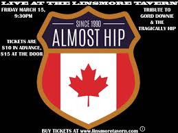 Get the the tragically hip setlist of the concert at logo, hamburg, germany on december 9, 1992 from the fully completely tour and other the tragically hip setlists for free on setlist.fm! Almost Hip Tribute To The Tragically Hip God Downie Returns To Rock The Linsmore Tavern