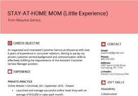 Use this application letter sample for childcare and early childhood jobs. Stay At Home Mom Cover Letter Sample Resume Genius