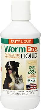 10 best puppy wormers of august 2021. Amazon Com Durvet Wormeze Liquid Canine Feline Antihelmintic 8 Oz Wormers Pet Supplies