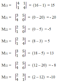 Cara menyelesaikan soal determinan matriks berordo 4x4 dengan metode kofaktor.jangan lupa like, subscribe dan share.fb. Minor Kofaktor Matrik Kofaktor Dan Adjoin Matrik Harianja Uniks