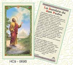 La Sombra De San Pedro In 2020 Prayer Cards Prayers Novena
