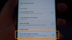 How To Enable Force Apps To External Storage How To Move Any App On Memory Card Youtube