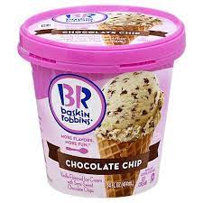 We don't sell cookie data to third parties, just cookie dough ice cream. Baskin Robbins Ice Cream Chocolate Chip 14 Fl Oz Safeway
