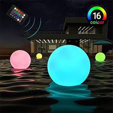 Waterproof Led Glowing Ball Inflatable Luminous Ball Led Remote Control Ball Decorative Beach Ball Wish In 2020 Floating Pool Lights Pool Lights Ball Lights