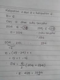 Jumlah Bilangan Kelipatan 2 Dan 3 Di Antara 200 Dan 300 Adalah Brainly Co Id