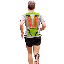 Vizpet Reflective Running Vest Night Safety Led Reflective Vest High Visibility Glow In The Dark Running Gear Sports Gear Running Vest Reflective Running Vest