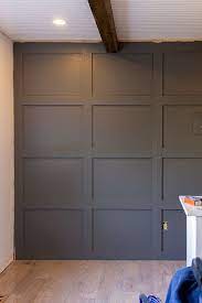 Master Makeover Diy Paneled Wall Feature Wall Bedroom Basement Remodeling Home Remodeling