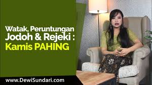 May 07, 2021 · kamis pahing berdasarkan hitungan jawa, orang yang lahir pada hari kamis itu memiliki nilai neptu 8 sedangkan orang yang lahir pada hari pahing itu memiliki nilai neptu 9. Karakter Sifat Jodoh Dan Rejeki Weton Kamis Pahing Primbon Jawa By Mistik Mistis