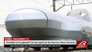 Incredibil Ce Fac Japonezii Cel Mai Rapid Tren Din Lume Are Viteza Unui Avion Youtube