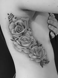 Black And Grey Flower Tattoos Nic Westfall Rose And Butterfly Tattoo Black Tattoos Rose Tattoos
