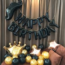 Huge range of partyware, decorations, catering supplies & more! Black Gold Theme 18st Mustache Balloon Set Party Decoration Boyfriend Birthday Kit Husband Bachelor Party Decor Party Diy Decorations Aliexpress