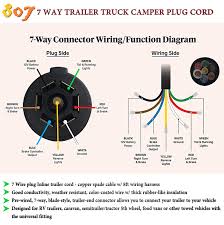 Wiring a trailer u0026 plug. Chevy 7 Way Trailer Plug Wiring Diagram Wiring Diagrams Show Tackle