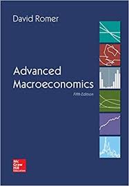 Advanced Macroeconomics 5th 5e By David Romer In 2020 Macroeconomics Economics Textbook Economics Books