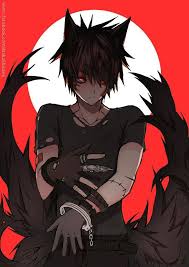 L L By Makashikami Devia On Deviantart Character Design Glowing Red Eyes Ca My Blog Anime Demon Boy Anime Neko Anime Art Dark