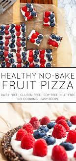 No Bake Fruit Pizza Recipe Nutrition To Fit Recipe Fruit Pizza Recipe Healthy Summer Desserts Healthy Summer Desserts Recipes