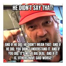 The problem of loving one man's mouth just a bit too much. Without Trump,  they really don't have much