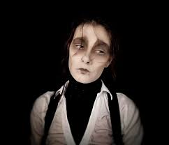 Makeup Edward Tim burton