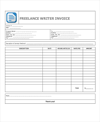 1) use our sample invoice generator. Freelancers Writing Services Writers For Hire