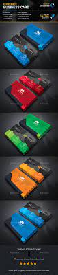 Modern Business Card Template Psd Download Here Http Graphicriver Net Item M Professional Business Card Design Business Card Design Corporate Business Card