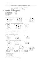Soal Latihan Uts Pkn Kelas 1 Semester 1 Ktsp Docx Kepala Sekolah Sekolah