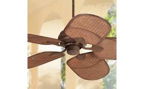 Their motor and blades are made to withstand rough and damp/wet weather conditions without malfunctioning and they have a sturdier and robust. 52 Retan Rustic Tropical Outdoor Ceiling Fan Rust Brown Rattan Blades Wet Rated For Patio Porch Casa Vieja Amazon Com