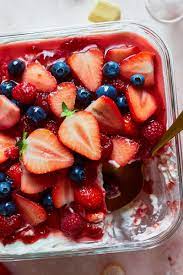 Strawberry Tiramisu with Blueberries & Raspberries {VIDEO RECIPE}