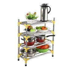 All departments baby & toddler beauty books cameras camping & outdoors cellphones & wearables computers & tablets fashion gaming garden, pool & patio health home & kitchen luggage & travel movies & series music office & stationery pets sport toys tv, audio & video vouchers. Best Deals For 4 Layers Multifunctional Stainless Steel Storage Rack In Nepal Pricemandu