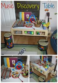 Preschool Discovery Table Music And Sound Preschool Music Music For Kids Learning Centers Preschool