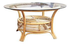 Round Rattan Coffee Table With Glass Top Answerplane Com Rattan Coffee Table Bamboo Coffee Table Wicker Coffee Table