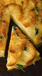 Crisp Potato Cake Galette De Pomme De Terre Recipe Recipe Recipes Food Dishes Food