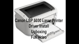 Canon i sensys هذه الطابعة الليزرية من كانون تقدم لك صور واضحة ورائعة بدقة وضوح تصل الى 2400×600 طابعة كانون canon lbp 6030 طابعة ممتازة ورائعة وهي لطباعة المستندات والصور ومن ميزات. How To Install New Canon Lbp 6030 Laser Printer Driver Install Unboxing Full Video Youtube
