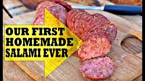 Apr 26, 2020 · salchichon is a smoked summer pork sausage very similar to genoa salami. Our First Homemade Salami Ever Youtube