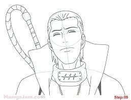 How To Draw Hidan From Naruto Mangajam Com In 2021 Naruto Drawings Cool Sketches