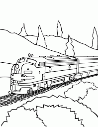 Foster the literacy skills in your child with these free, printable coloring pages that can be easily assembled into a book. Train Coloring Book Pages Coloring Home