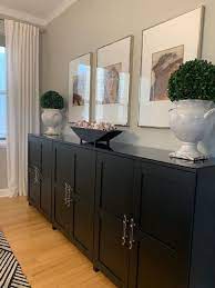 And when you have company coming, a polished display can make your home look and feel more finished. Brimnes Goes Glam As A Dining Room Credenza Ikea Hackers Ikea Dining Room Dining Room Credenza Ikea Dining