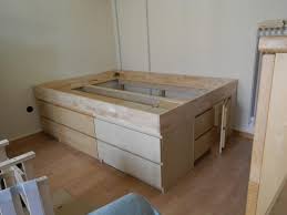 Pin By Julia N On Arte Ikea Bed Hack Ikea Bed Diy Storage Bed