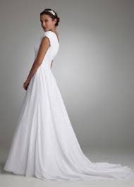Add Coverage Without Sacrificing Style In This Gorgeous Chiffon Gown Modest Weddi Chiffon Wedding Dress Modest Wedding Dresses With Sleeves Beautiful Dresses