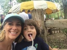 Idlewild is one of my absolute favorite places to take the family in the  summer. Some of my best memories are when the kid were little at the park!  Here we are