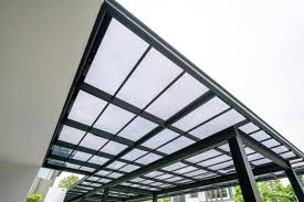 Harga per meter kanopi hollow 4×6, hollow 4×8, Harga Kanopi Go Green Model Minimalis Elegan Asia Bengkel Las