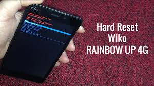 Hard Reset Wiko RAINBOW UP 4G - YouTube