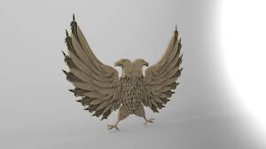 Kartal Rolyef Modeli Cnc Kartal Modeli Www 3drolyef Com 3 Boyutlu Yazici Cnc Yazici