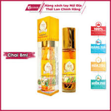 Dầu lăn sâm vàng Thái Lan thảo dược gia truyền Herb Oil Balm Tasing Yainoi 