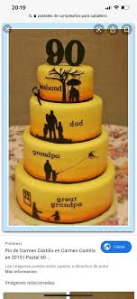 Pin By Jovana On Ideas De Tortas 90th Birthday Cakes 75 Birthday Cake Cool Birthday Cakes