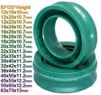 EU Type Green Dust Seal Ring O Rings PU Pneumatic Cylinder ...