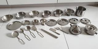 A wide variety of stainless steel kitchen set toy options are available to you, such as plastic type. Stainless Steel Children Mini Kitchen Set Babies Kids Baby Nursery Kids Furniture Other Kids Furniture On Carousell