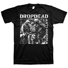 Clothing (brand) · clothes shop. Dropdead Anti Guerra Black T Shirt Deathwish Inc Europe