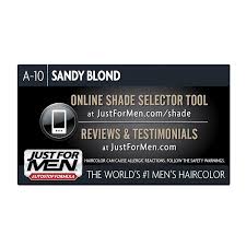Just For Men Just For Men Autostop Harmless Hair Colour Sandy Blonde A 10 1 Piece 2 Pieces Amazon De Beauty