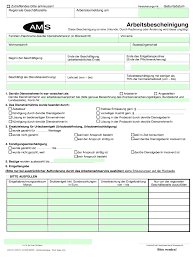 Dies trifft selbst dann zu, wenn noch ein arbeitsgerichtsverfahren anhängig ist. Ams Arbeitsbescheinigung 2013 2021 Fill And Sign Printable Template Online Us Legal Forms