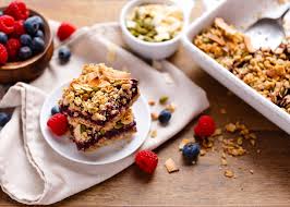 Chia Seed and Berry Breakfast Bars
