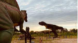 Recorre en vehículo tres héctareas plagadas de estos fantásticos gigantes, en compañía de un guía que entregará datos. Safari Jurasico Llega A Tigre Agencia Daf